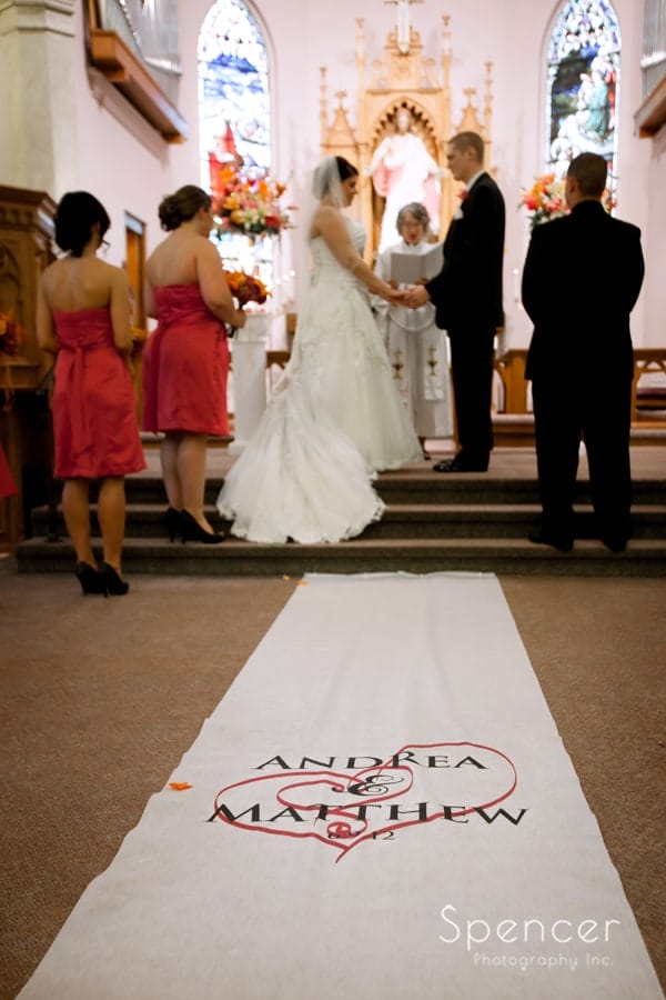 wedding day in Canton Ohio