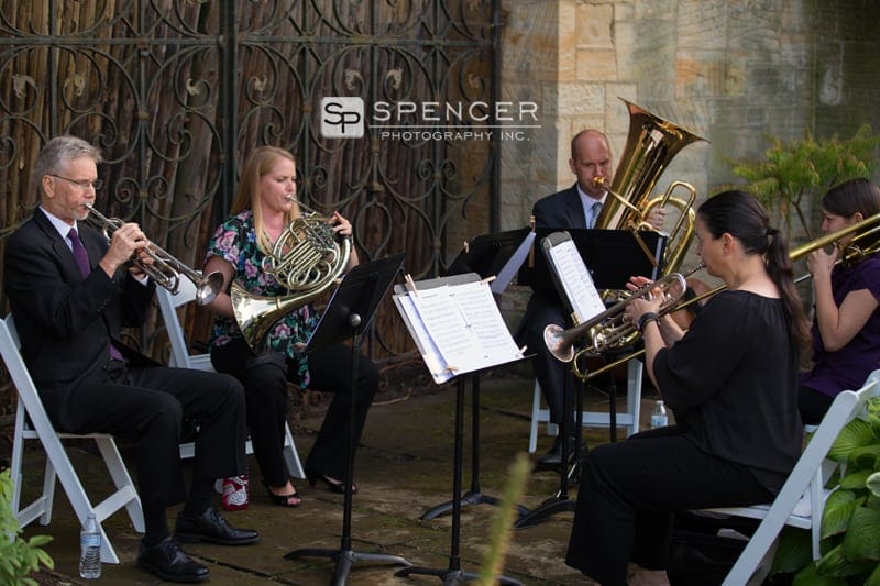 cleveland orchestra at wedding ceremony