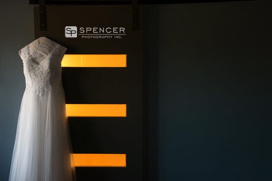 wedding dress at akron courtyard marriott