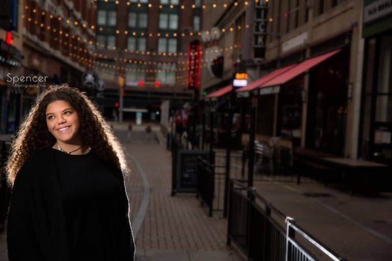 senior picture on east fourth street cleveland