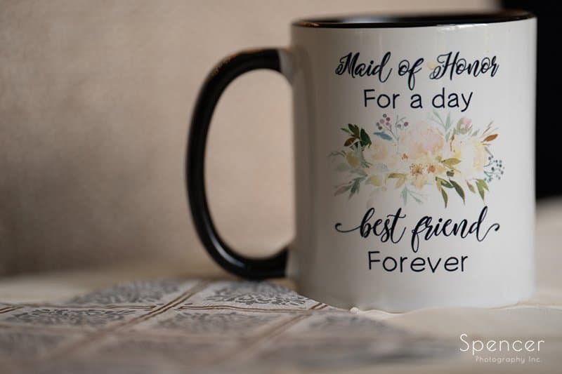 wedding day coffee cup