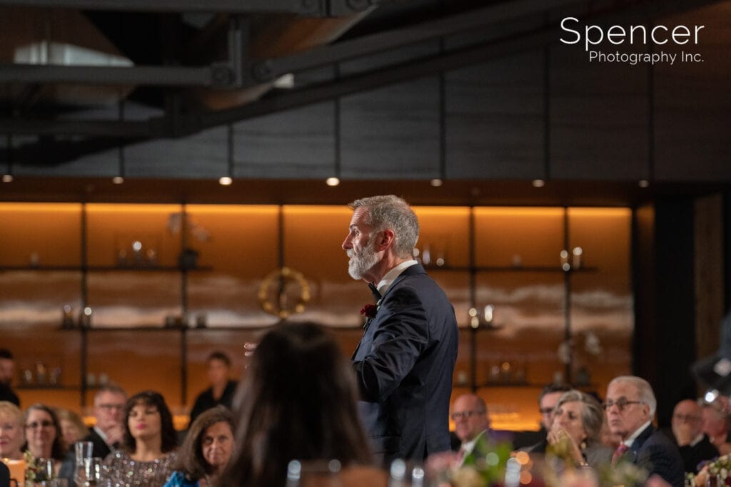 father of groom speech at Truss reception